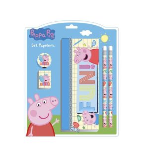 Set de Papelería con Portatodo Peppa Pig (2/96)