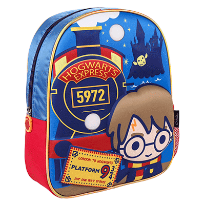 Mochila infantil 31cm 3D luces de Harry Potter (2/12)