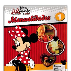 Libro de manualidades Minnie & You con tapa blanda y solapas, 48 páginas