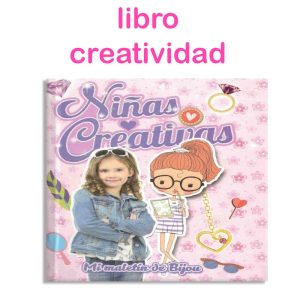 Libro niñas creativas 76 paginas 14,5x18,5cm